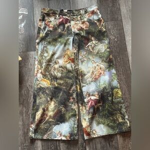 Dolls Kill Da Vinci's Demons Wide Leg Jeans Women’s Size XXL